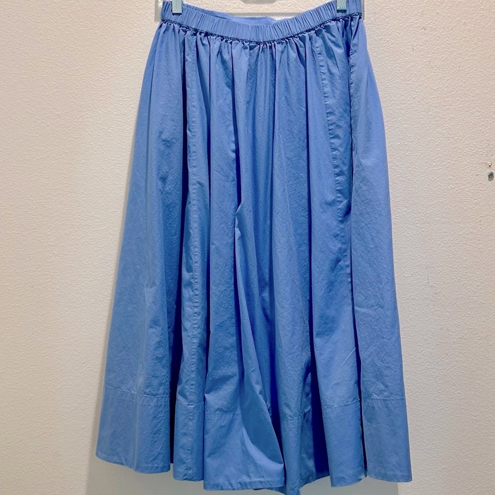 Free People Blue A-Line Skirt